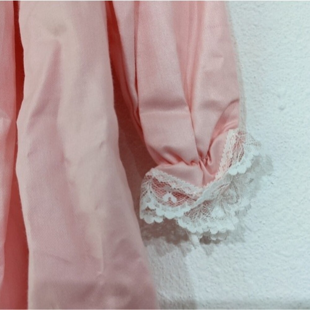 Vintage Bryan 24 Month Pink and White Dress - Picture 6 of 11